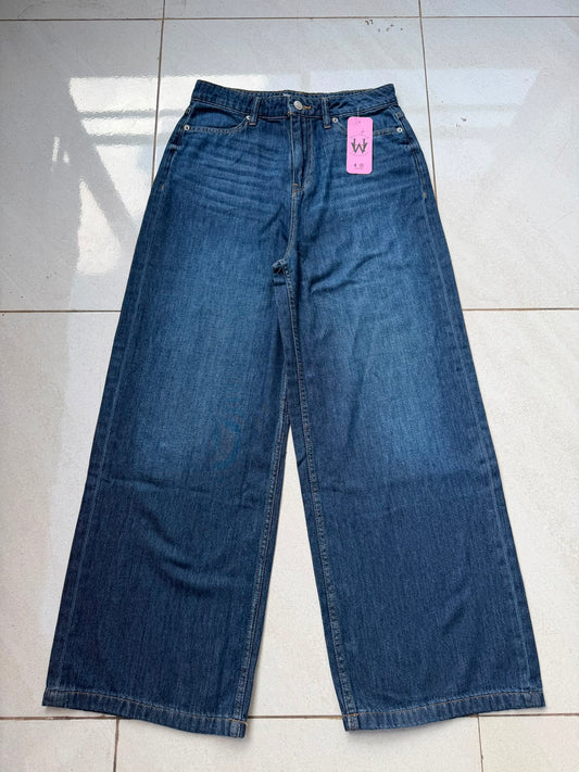 HIGH RISE WIDE LEG JEAN