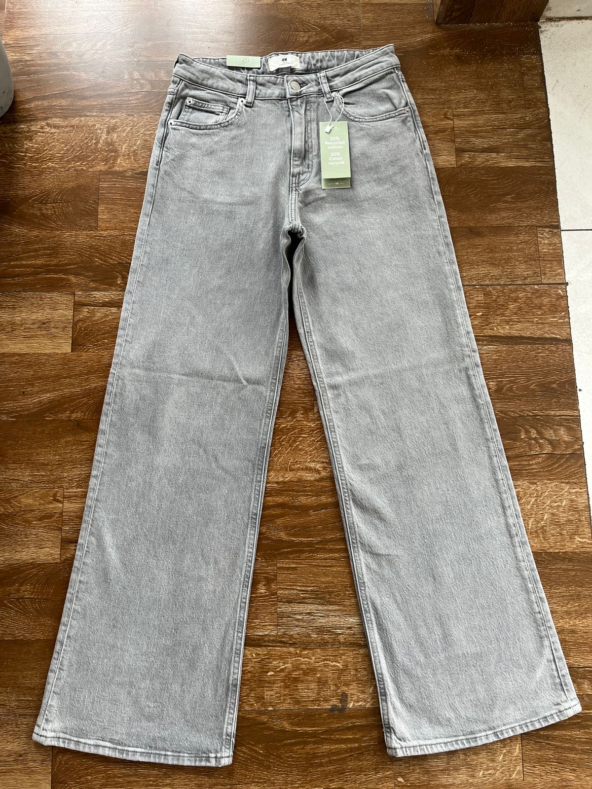 HIGH RISE WIDE LEG JEAN