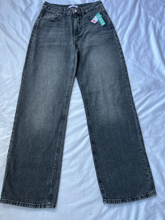 HIGH RISE WIDE LEG JEAN