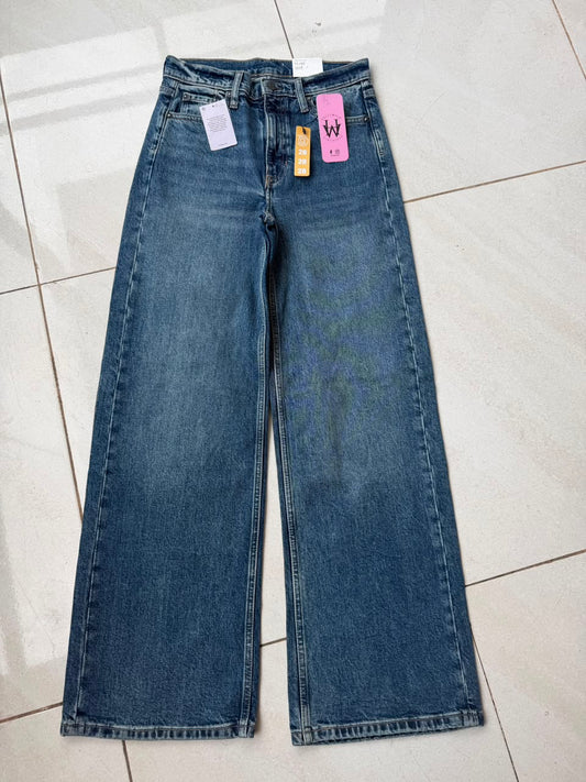 HIGH RISE WIDE LEG JEAN