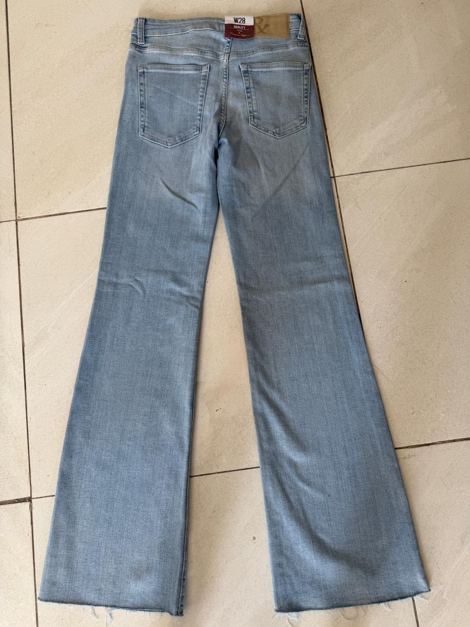 HIGH RISE FLARE JEAN