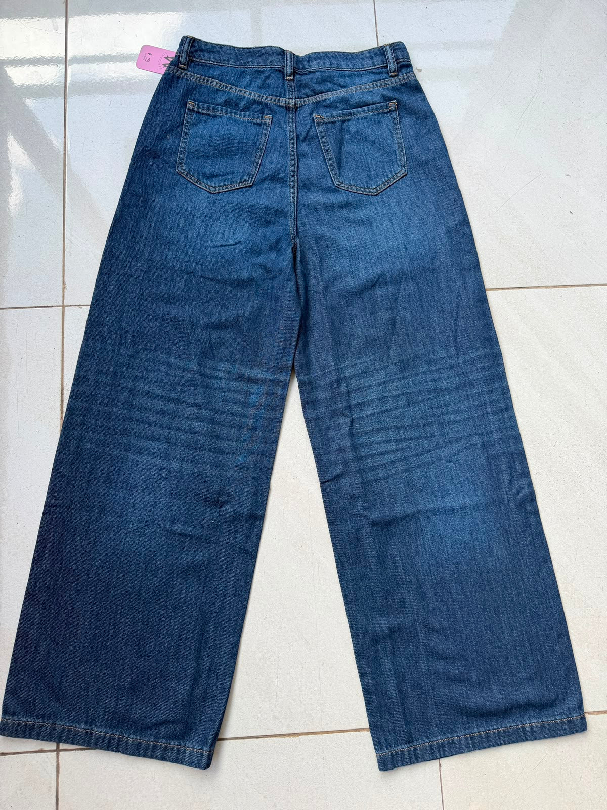 HIGH RISE WIDE LEG JEAN