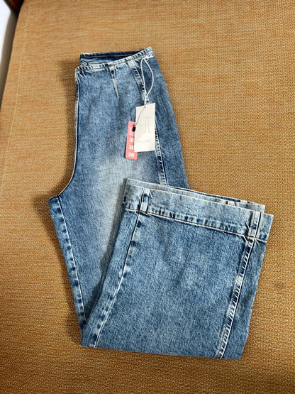 HIGH RISE WIDE LEG JEAN