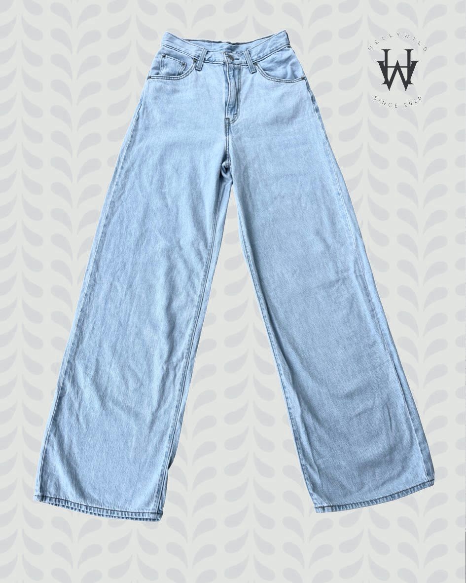 HIGH RISE WIDE LEG JEAN