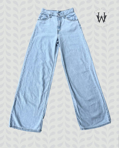 HIGH RISE WIDE LEG JEAN