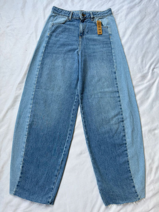 HIGH RISE BARREL JEAN