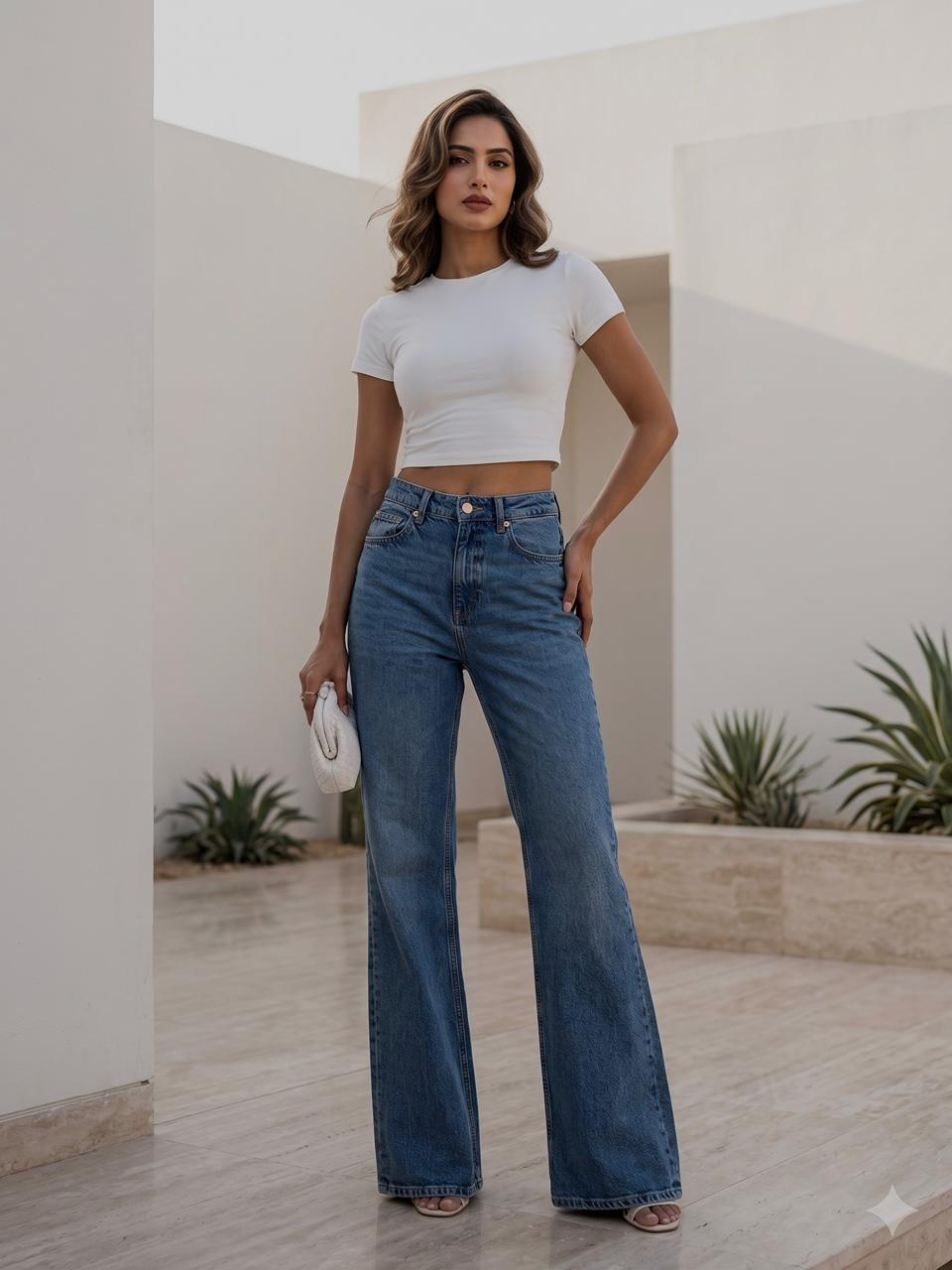 HIGH RISE BOOT CUT JEAN