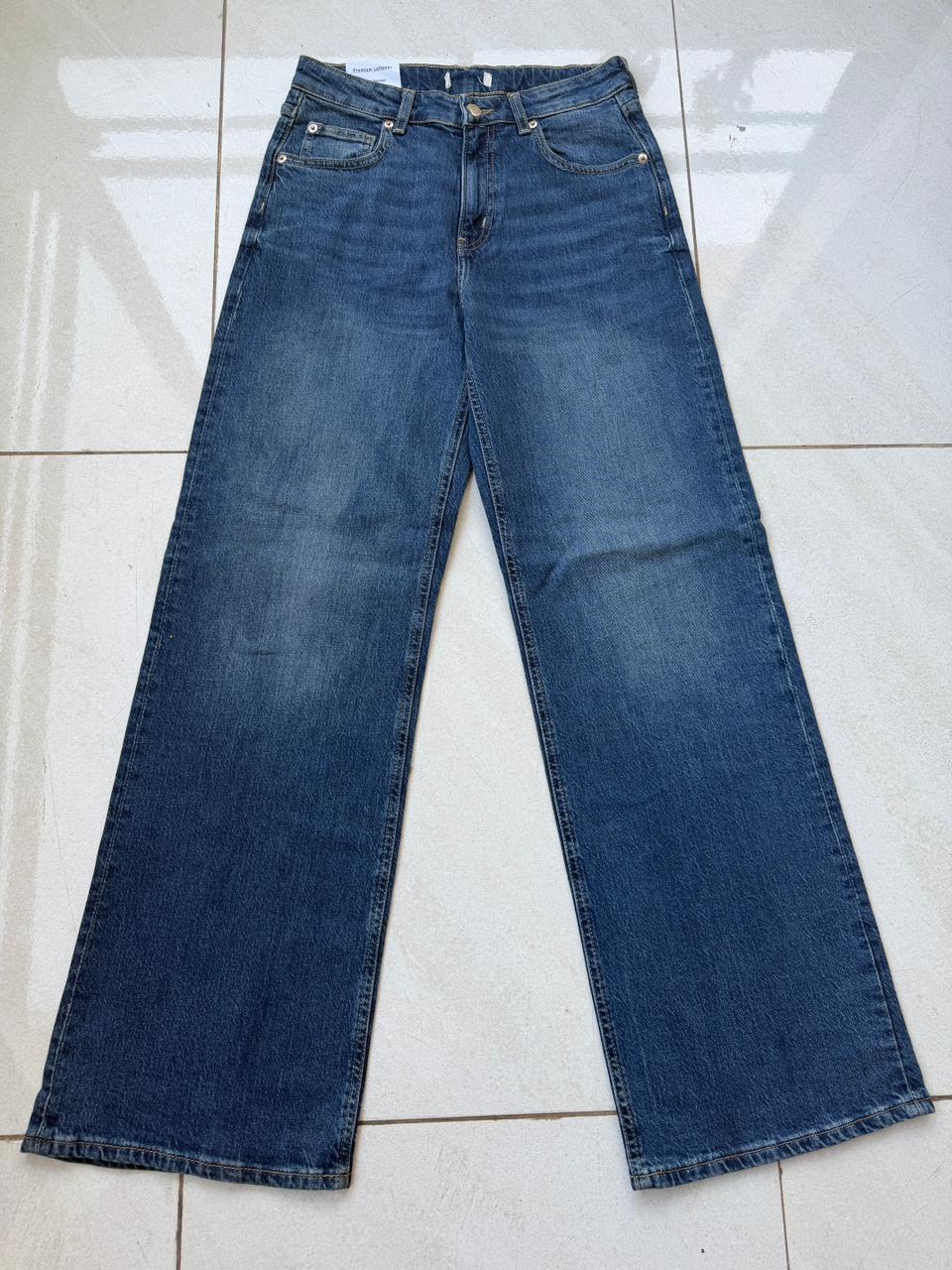 HIGH RISE WIDE LEG JEAN