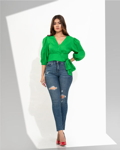JOLIE WRAP TOP