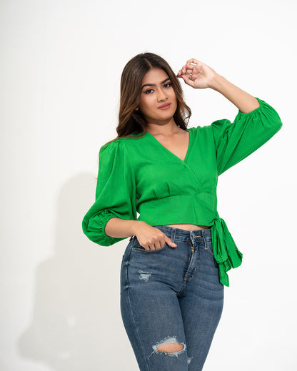 JOLIE WRAP TOP