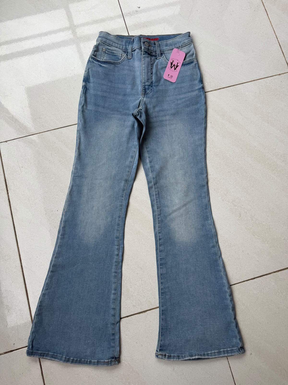HIGH RISE FLARE JEAN