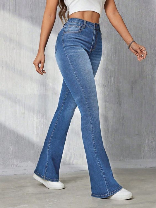 MID RISE BOOT CUT JEAN