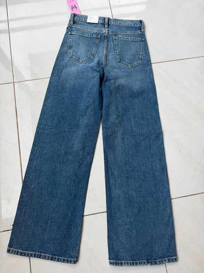 HIGH RISE WIDE LEG JEAN