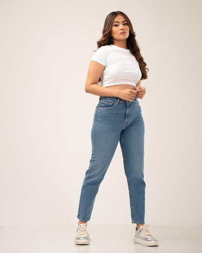 HIGH RISE MOM JEAN