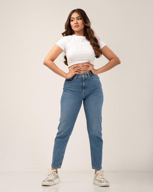 HIGH RISE MOM JEAN