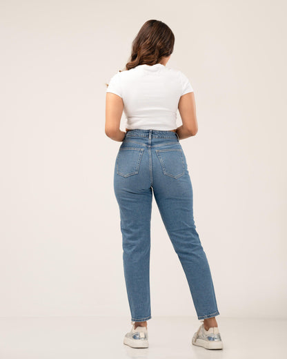 HIGH RISE MOM JEAN