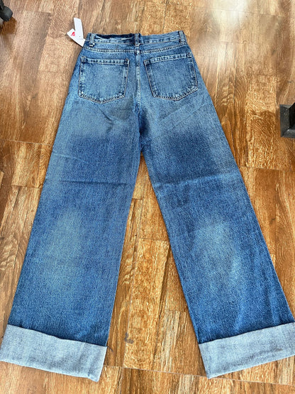 HIGH RISE WIDE LEG JEAN