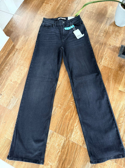 HIGH RISE WIDE LEG JEAN