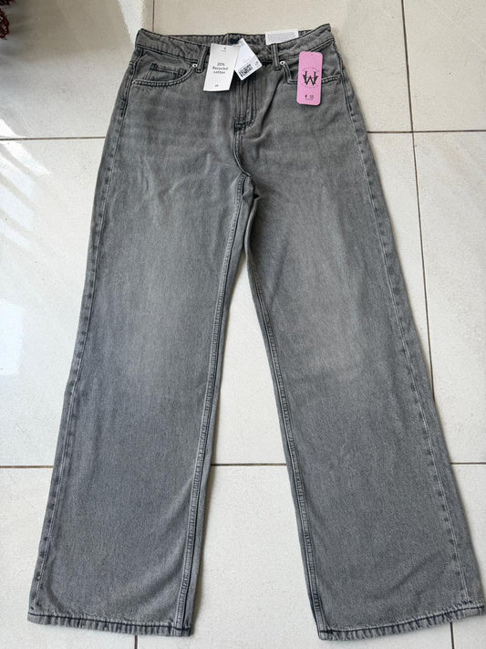 HIGH RISE WIDE LEG JEAN