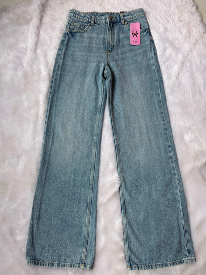 HIGH RISE WIDE LEG JEAN