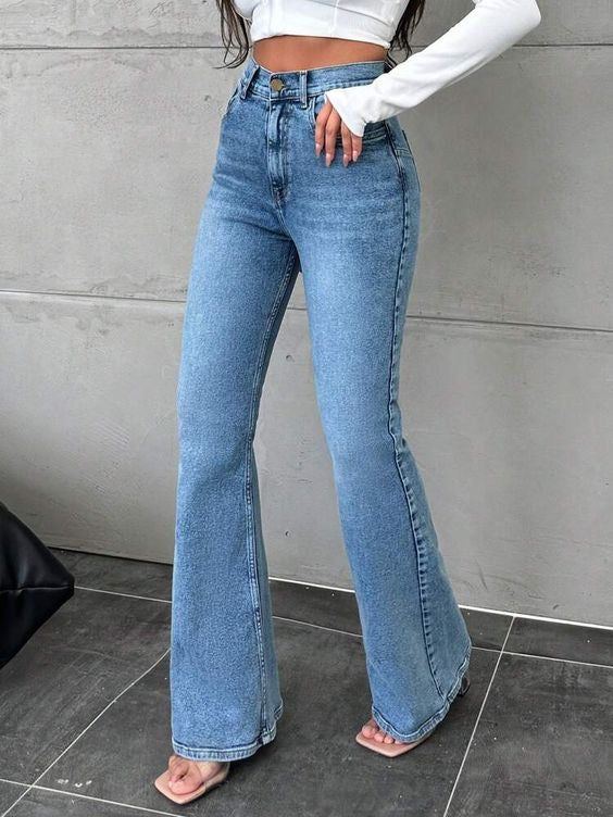 HIGH RISE FLARE JEAN