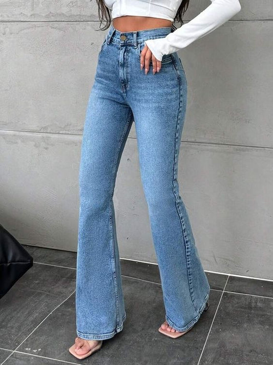 HIGH RISE FLARE JEAN