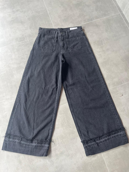 HIGH RISE WIDE LEG JEAN