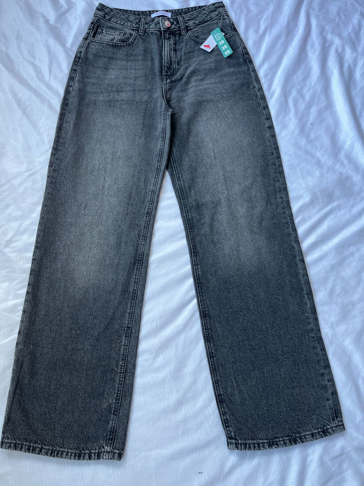 HIGH RISE WIDE LEG JEAN