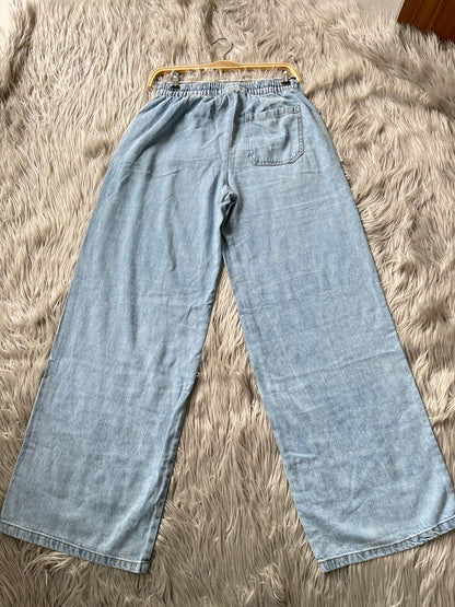 HIGH RISE WIDE LEG JEAN