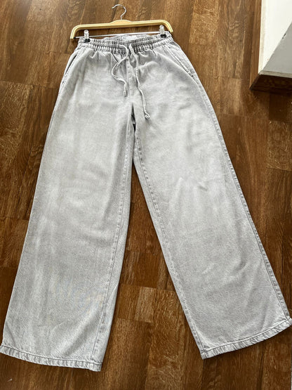 HIGH RISE WIDE LEG JEAN
