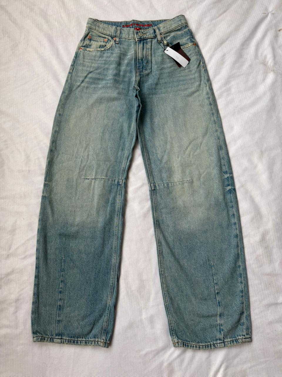 BARREL WIDE LEG JEAN