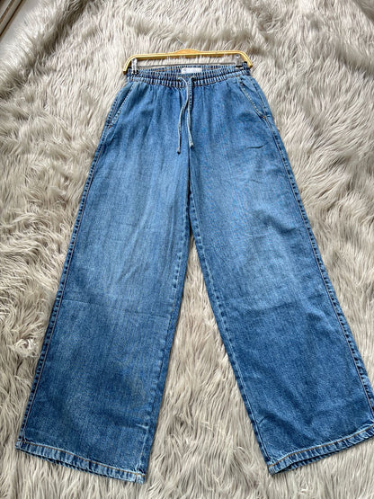 HIGH RISE WIDE LEG JEAN