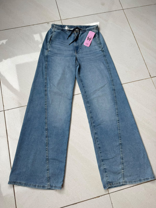 Premium Stretchable Wide Leg Denim Jeans
